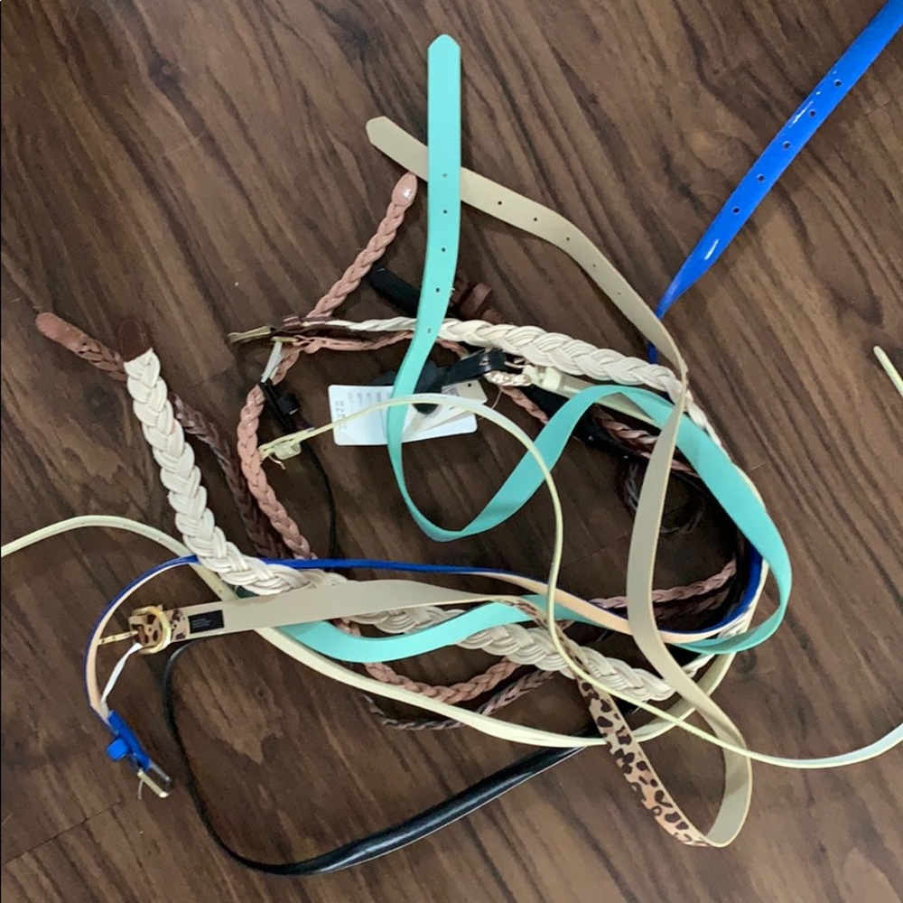 huge bundle of belts (9)